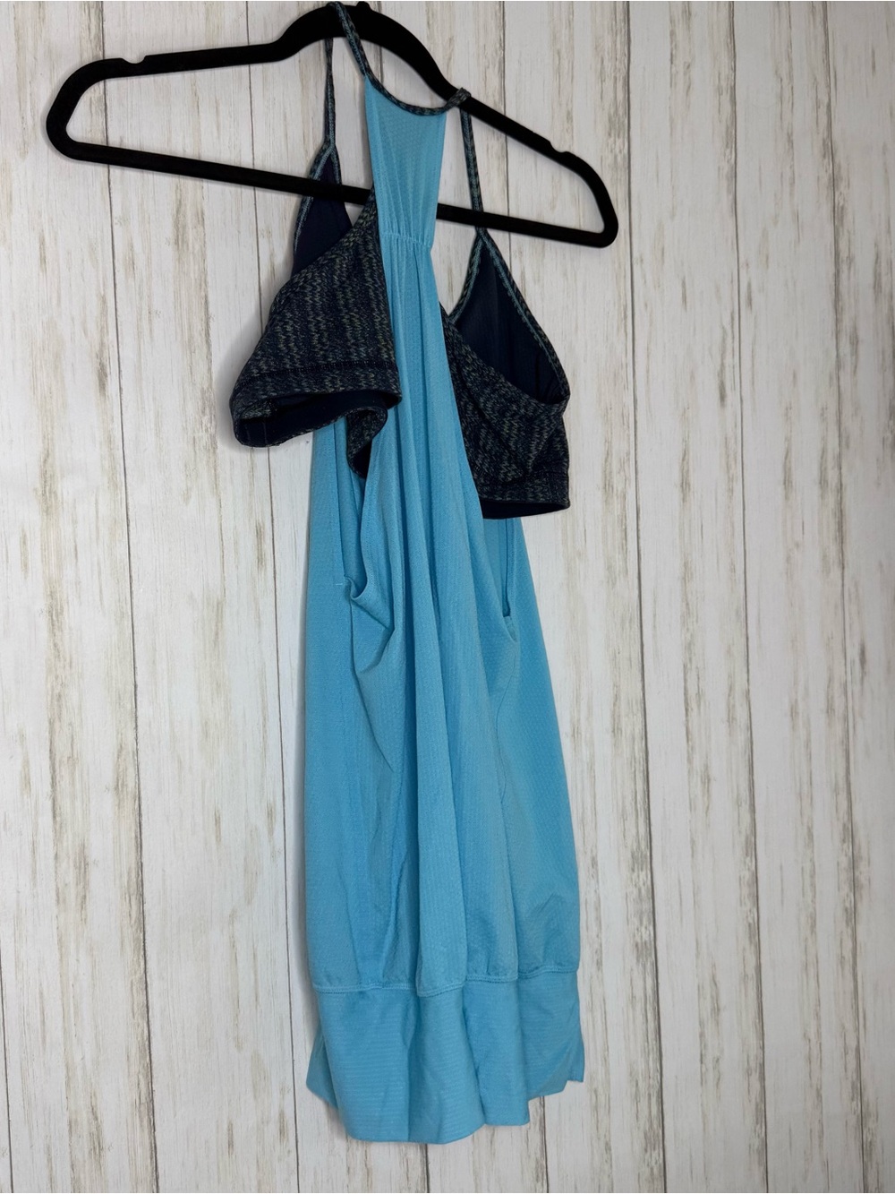 lululemon athletica Light Blue and black no limits tank 12 - Picture 5 of 5